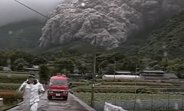 Unzen vulkanudbruddet i 1991