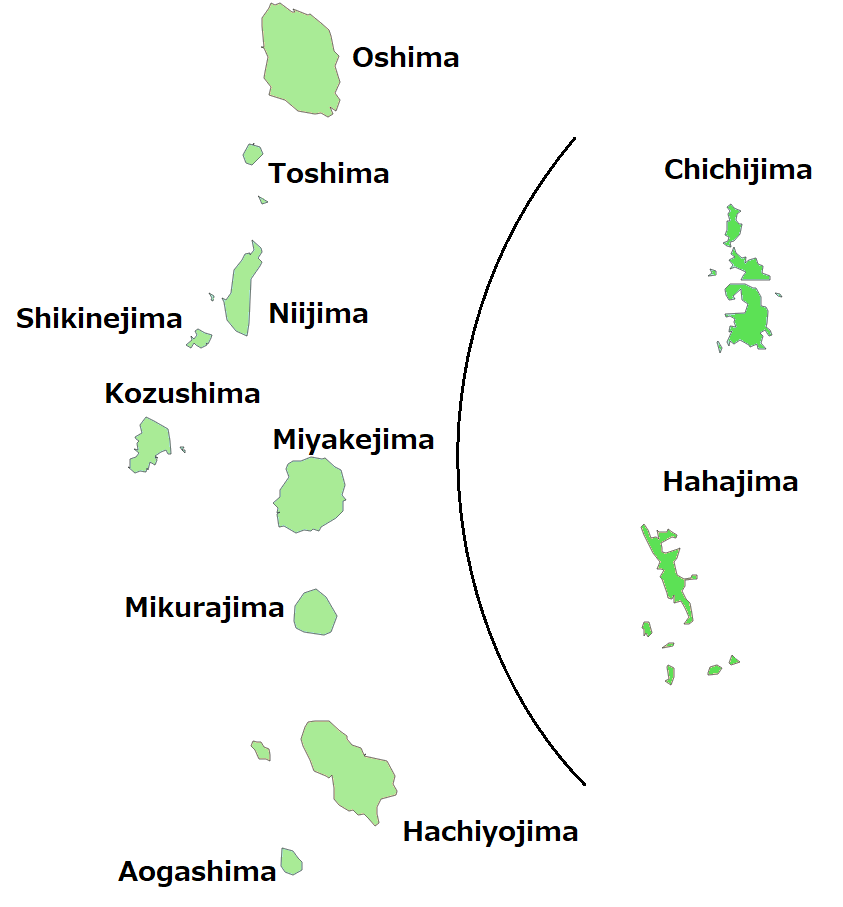 Izu-øerne og Bonin-øerne