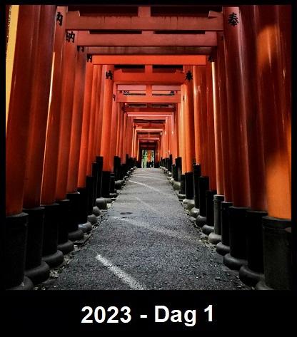 Den første tur til Japan i 2023